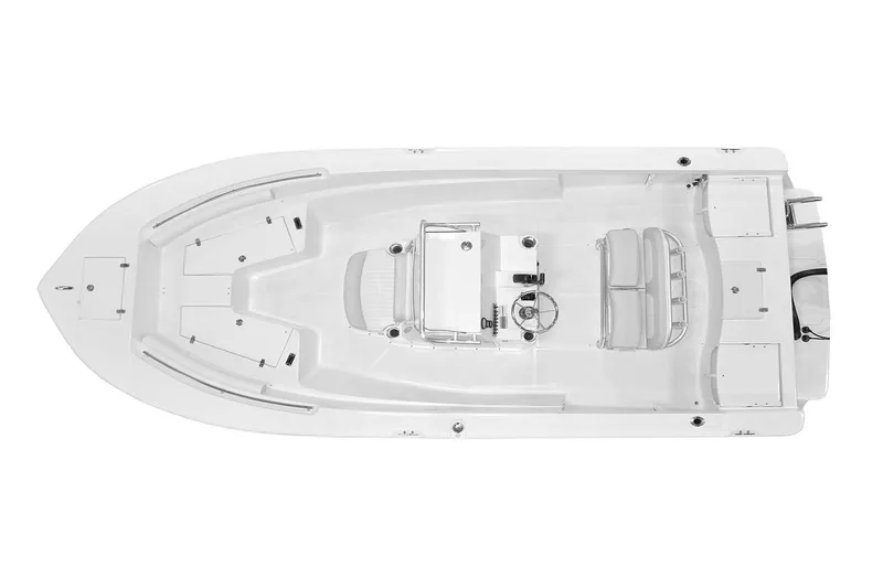 Slide: The Image of Manufacturer Provided Image: Aerial view of Sea Born LX21 Center Console boat, 2026 model. - 16
