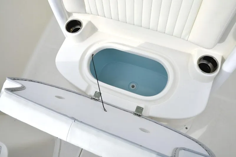 Slide: The Image of Manufacturer Provided Image: 2026 Sea Born SX239 Offshore boat with integrated storage. - 15