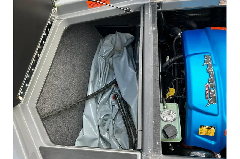 Slide: The Image of Engine compartment of 2021 ATX 22 Type-S with Raptor Indmar engine. - 26