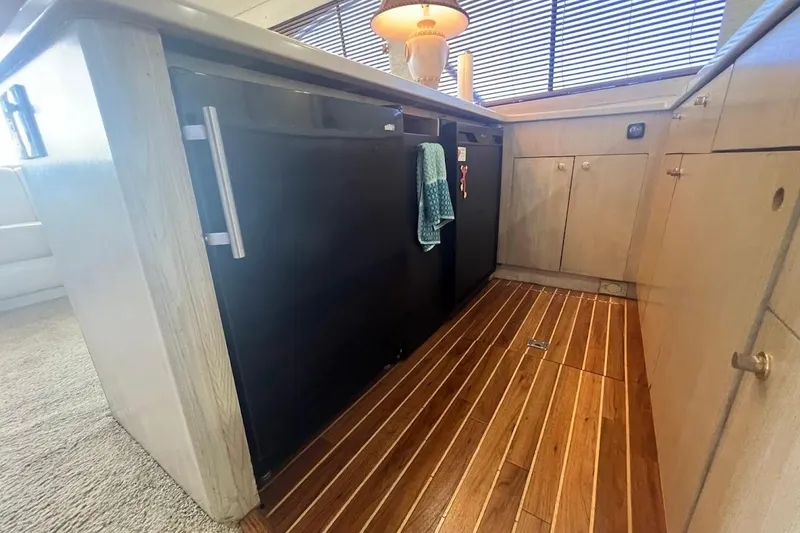 Slide: The Image of Engine room of 1996 Ocean Yachts 48 Super Sport with Dometic equipment. - 35