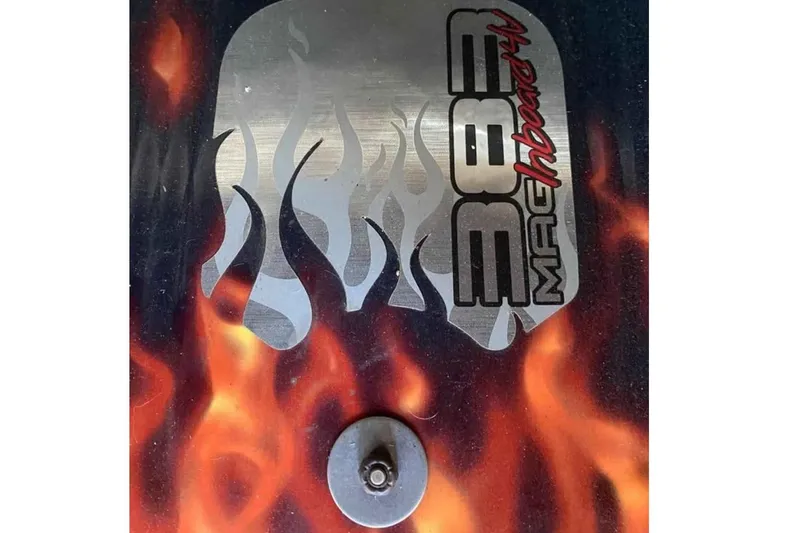 Slide: The Image of 383 Magboard with flame design on 1997 Regal Commodore 3260. - 6