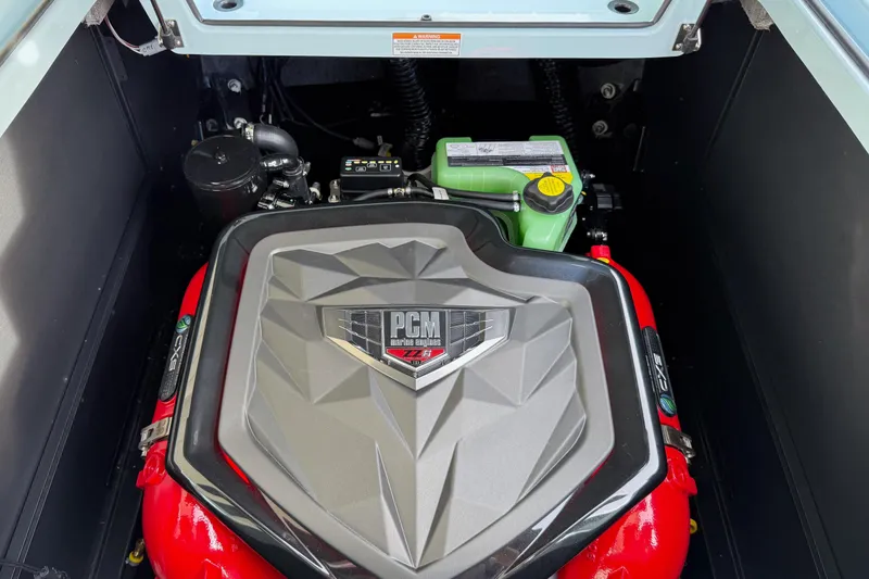 Slide: The Image of Engine compartment of 2026 Nautique Super Air Nautique G21 with PCM engine. - 32