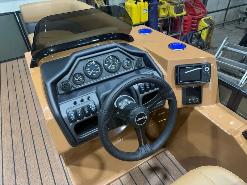 Slide: The Image of Bentley Pontoons Legacy 220 Navigator DL Quad Lounge 2026 - 12