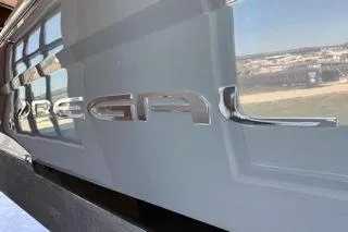 Slide: The Image of 2019 Regal 35 Sport Coupe boat with sleek exterior design. - 15
