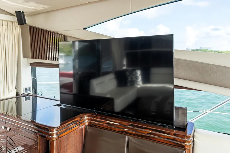Slide: The Image of Interior storage of 2014 Sunseeker 68 Sport Yacht with safety equipment. - 29