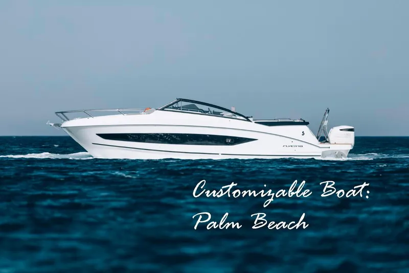 The Image of 2024 Beneteau Flyer 10 cruising in Palm Beach waters. - 0