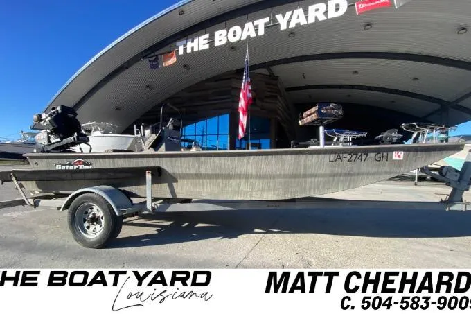 The Image of 2018 Gator Tail 17' boat on trailer at The Boat Yard, Louisiana dealership. - 1