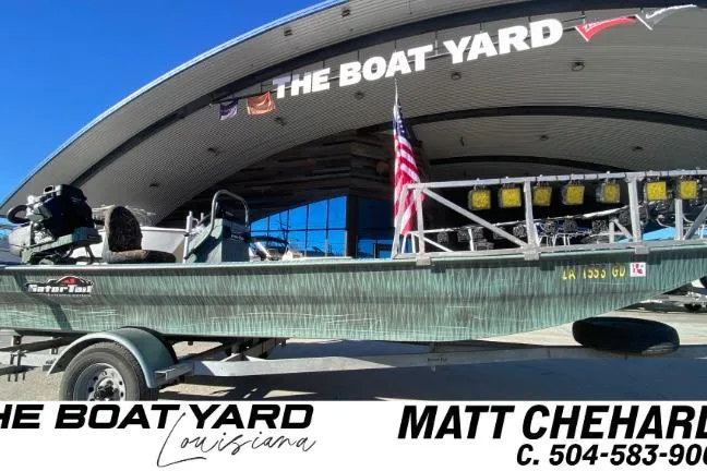 The Image of 2015 Gator Tail 18' boat displayed at The Boat Yard, Louisiana. - 1