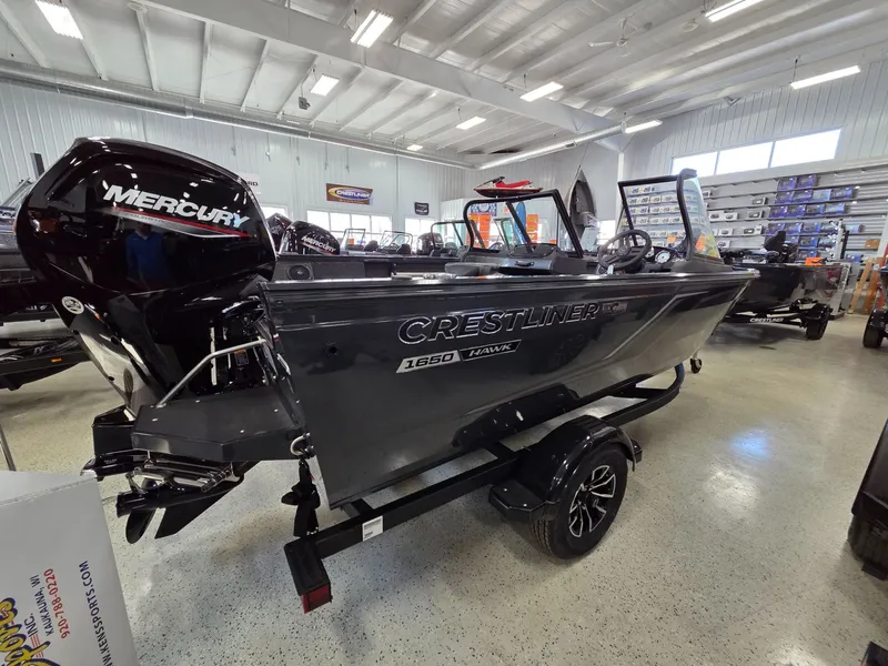Slide: The Image of Crestliner 1650 Hawk 2026 - 3
