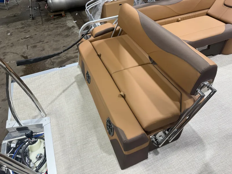Slide: The Image of Tahoe LTZ CRB 2385 Cruise Rear Bench Pontoon $35995 2026 - 19