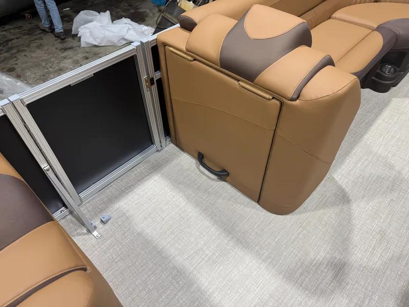 Slide: The Image of Tahoe LTZ CRB 2385 Cruise Rear Bench Pontoon $35995 2026 - 25