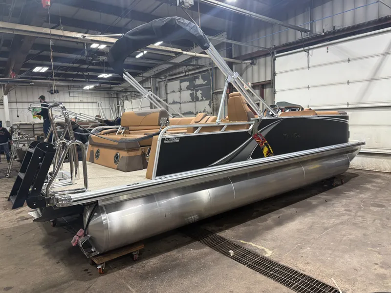 Slide: The Image of Tahoe LTZ CRB 2385 Cruise Rear Bench Pontoon $35995 2026 - 46