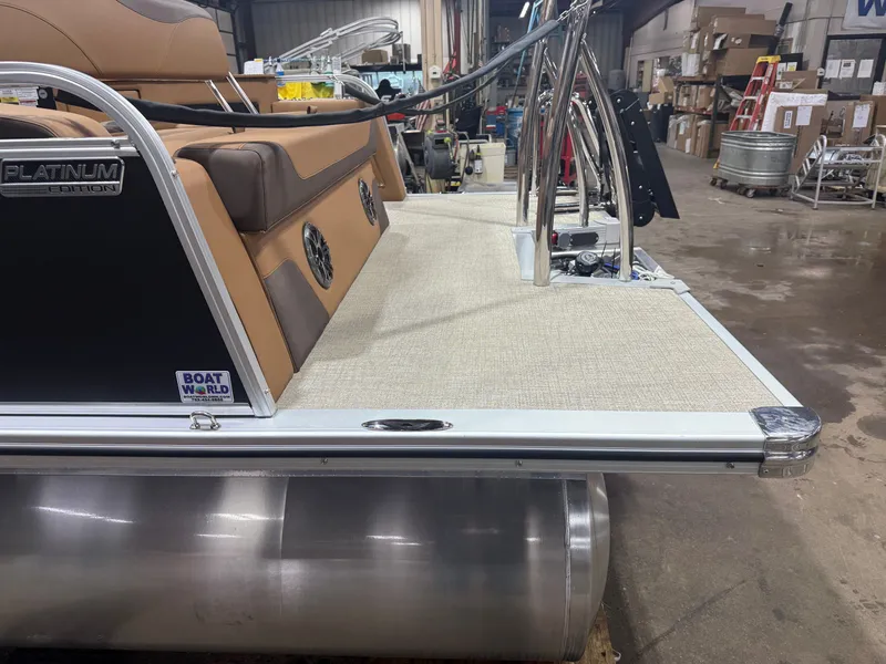 Slide: The Image of Tahoe LTZ CRB 2385 Cruise Rear Bench Pontoon $35995 2026 - 50