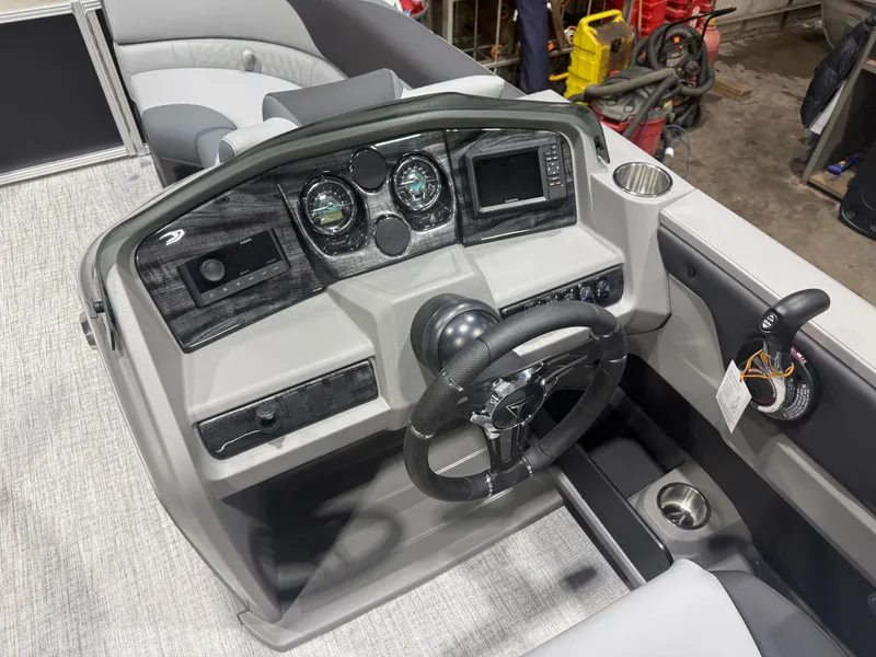 Slide: The Image of Tahoe LTZ CRB 2185 Cruise Rear Bench Pontoon $33995 2026 - 11