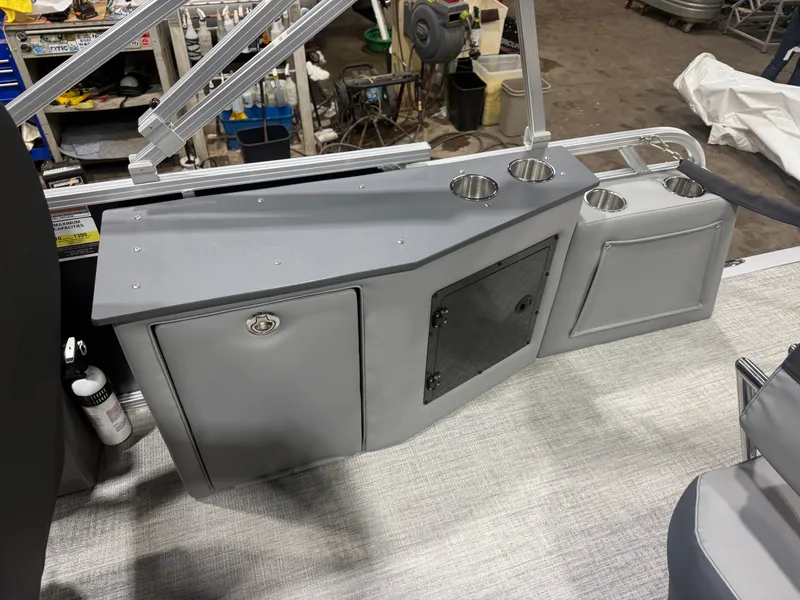 Slide: The Image of Tahoe LTZ CRB 2185 Cruise Rear Bench Pontoon $33995 2026 - 22