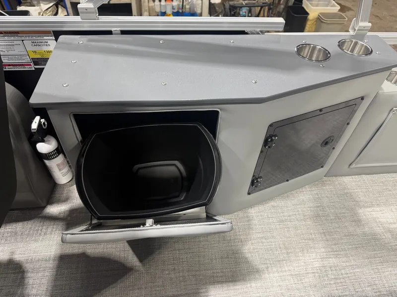 Slide: The Image of Tahoe LTZ CRB 2185 Cruise Rear Bench Pontoon $33995 2026 - 23