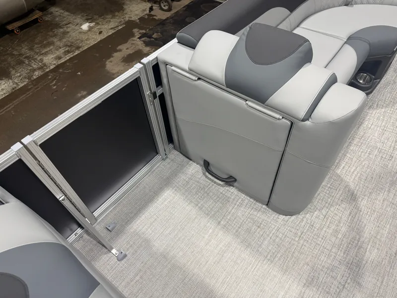 Slide: The Image of Tahoe LTZ CRB 2185 Cruise Rear Bench Pontoon $33995 2026 - 25