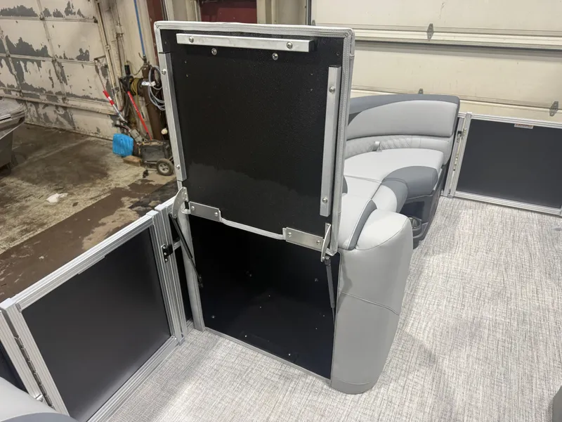 Slide: The Image of Tahoe LTZ CRB 2185 Cruise Rear Bench Pontoon $33995 2026 - 26