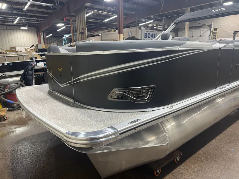 Slide: The Image of Tahoe LTZ CRB 2185 Cruise Rear Bench Pontoon $33995 2026 - 35