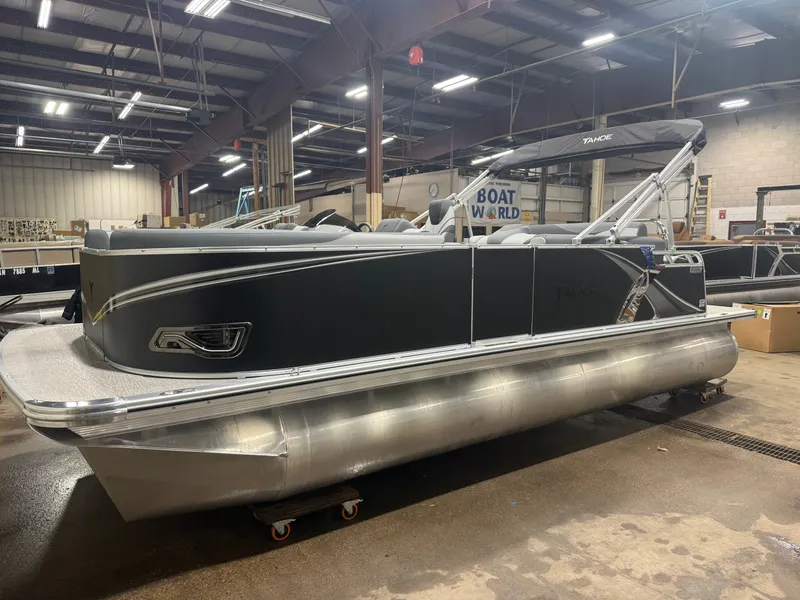 Slide: The Image of Tahoe LTZ CRB 2185 Cruise Rear Bench Pontoon $33995 2026 - 36