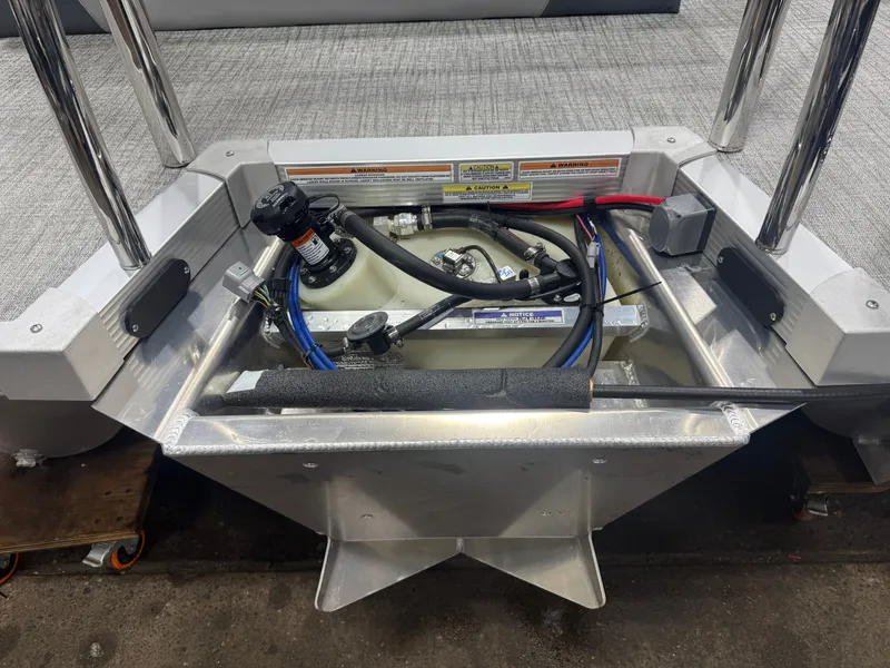 Slide: The Image of Tahoe LTZ CRB 2185 Cruise Rear Bench Pontoon $33995 2026 - 40