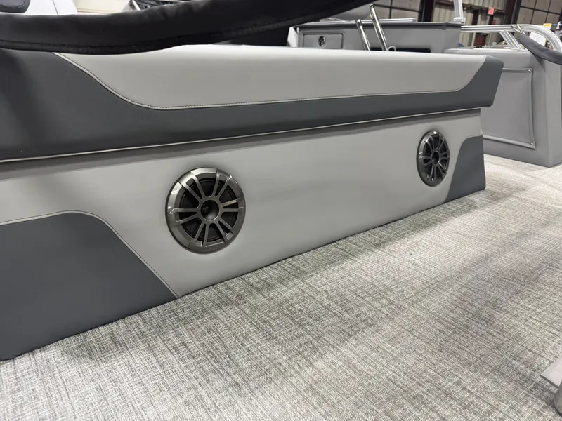 Slide: The Image of Tahoe LTZ CRB 2185 Cruise Rear Bench Pontoon $33995 2026 - 43