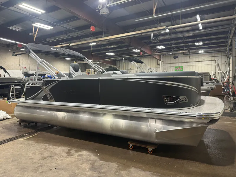 Slide: The Image of Tahoe LTZ CRB 2185 Cruise Rear Bench Pontoon $33995 2026 - 46