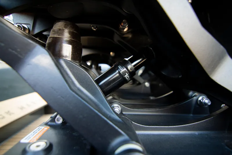 Slide: The Image of Close-up of 2026 Rock Marine RM 40 mechanical components, showcasing intricate engineering details. - 22