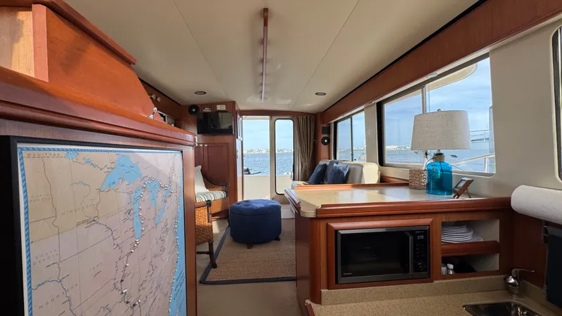 Slide: The Image of Galley looking aft - 48