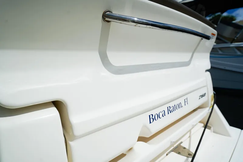 Slide: The Image of 2015 Sea Ray 260 Sundancer boat, Boca Raton, FL, rear view. - 5