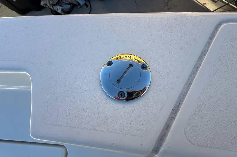 Slide: The Image of Boat deck with chrome water fill cap on 2022 Pathfinder 2005 TRS. - 84