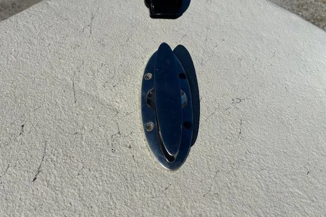 Slide: The Image of Stainless steel cleat on 2022 May-Craft 1800 Center Console boat deck. - 24
