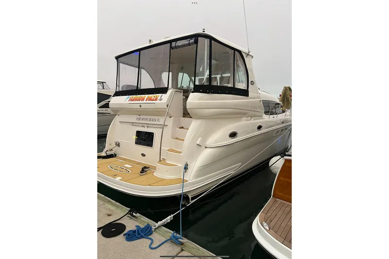 Slide: The Image of 2002 Sea Ray 480 Motor Yacht docked at Fort Myers Beach, FL. - 2