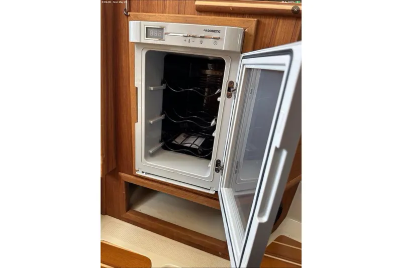 Slide: The Image of Manufacturer Provided Image: 2021 Ranger Tugs R-29 S boat interior layout, featuring seating, kitchen, and sleeping areas. - 28