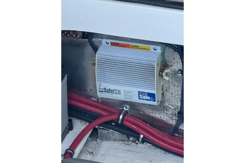 Slide: The Image of ProSafe FS30 galvanic isolator in 2014 Regal 3200 Bowrider boat. - 21