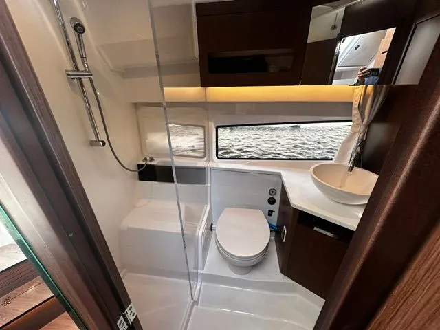 Slide: The Image of Interior view of Beneteau Antares 11 Coupe 2026 bathroom. - 30