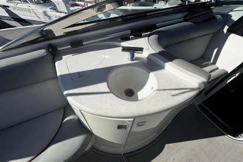 Slide: The Image of Luxury boat interior with sink, Cobolt 36 model, 2005. - 6