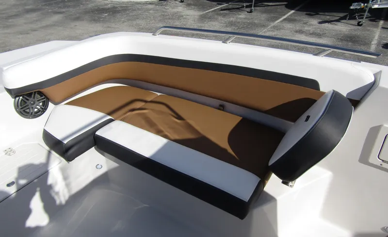 Slide: The Image of 2024 Starcraft SVX 191 OB CC boat with stylish seating area. - 14