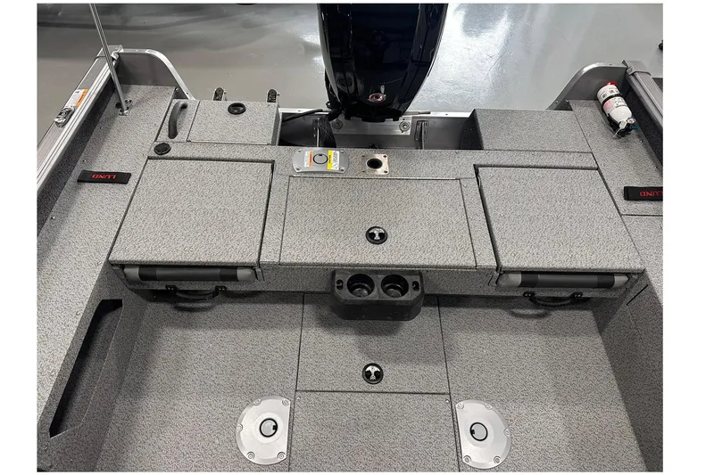 Slide: The Image of Interior view of Lund 1775 Impact XS SS boat, year 2026. - 14