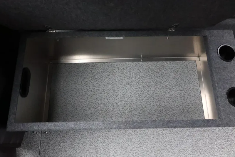 Slide: The Image of Storage compartment in 2026 Thunder Jet 210 Luxor Limited boat interior. - 31