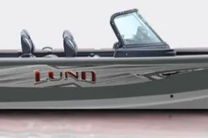 Slide: The Image of 2026 Lund 1875 Pro-V boat with sleek design and modern features. - 37