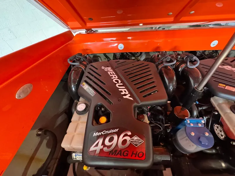 Slide: The Image of 2007 Baja 35 Outlaw engine with Mercury MerCruiser 496 MAG HO. - 15