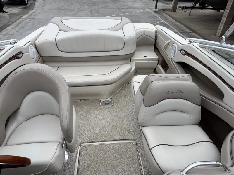 Slide: The Image of Sea Ray 240 Bow Rider w/ 6.2MPI Mercury 2003 - 3