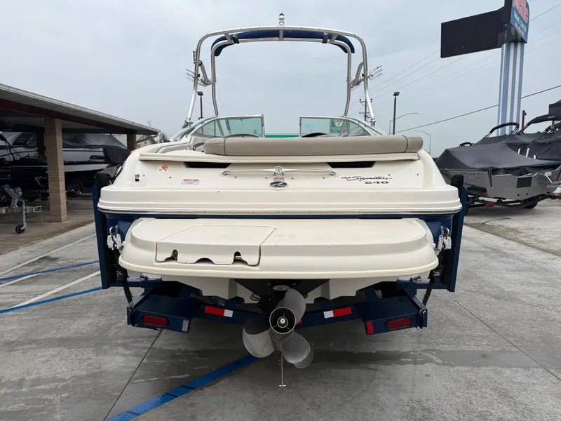 Slide: The Image of Sea Ray 240 Bow Rider w/ 6.2MPI Mercury 2003 - 5