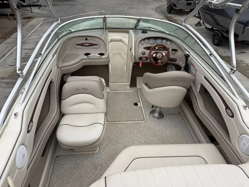 Slide: The Image of Sea Ray 240 Bow Rider w/ 6.2MPI Mercury 2003 - 7