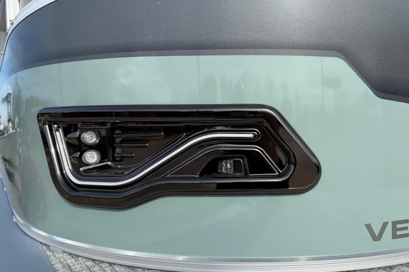 Slide: The Image of 2026 Avalon Venture 85 Versatile rear bench detail with modern light design. - 44