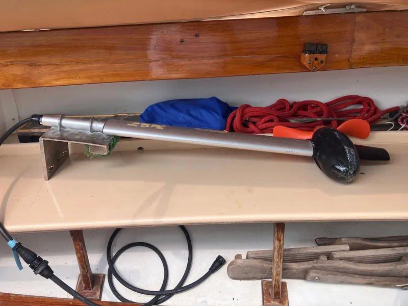 Slide: The Image of Boat accessories in Edey & Duff Stuart Knockabout, 1995 model. - 23