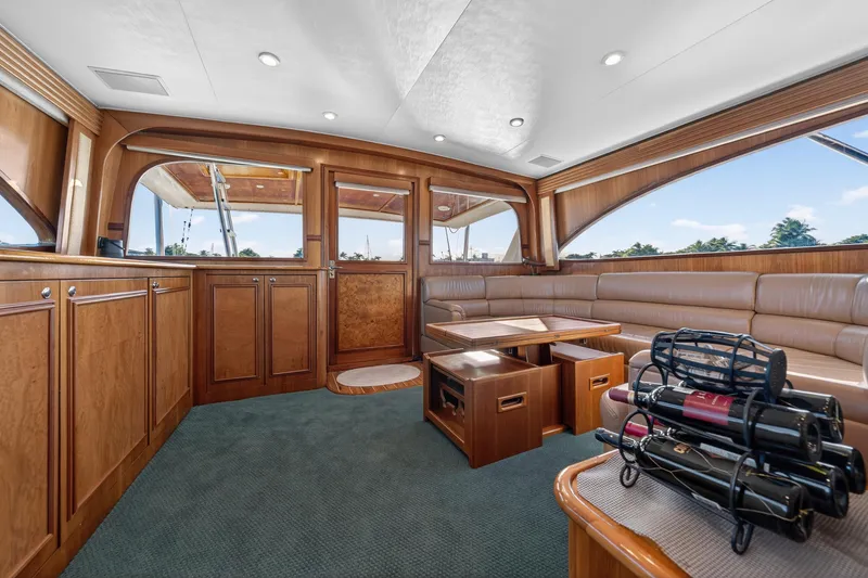 Slide: The Image of Salon with starboard side TV - 22