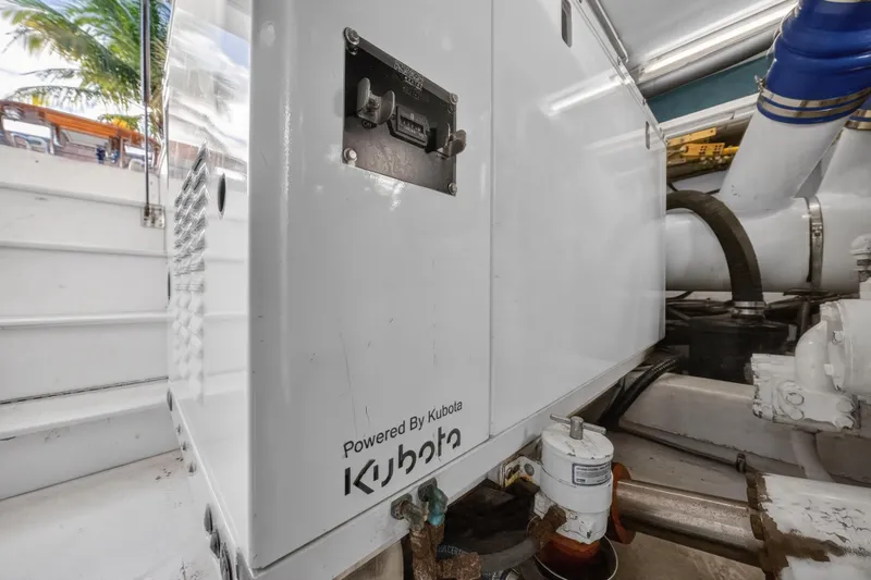 Slide: The Image of Port Generator with capability to energize home, switching system comes with boat - 50