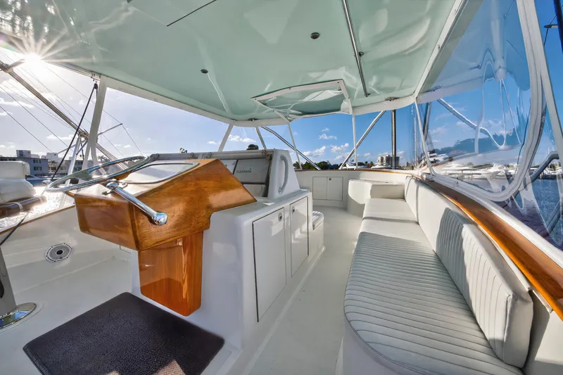 Slide: The Image of Flybridge helm - 7